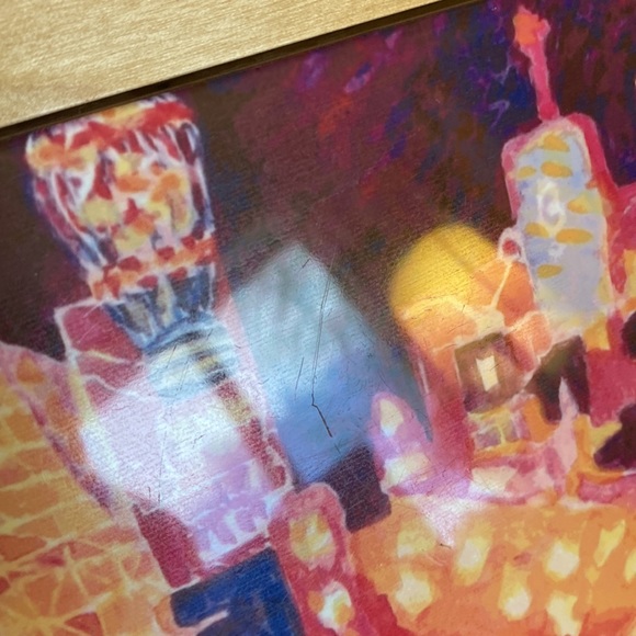 “Celebration” Print on Tile by California Artist Michael Corrob - Picture 6 of 9